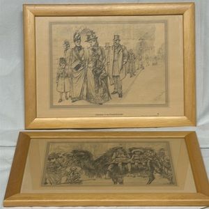 Berlin Artist C. W. Allers Prints (2)